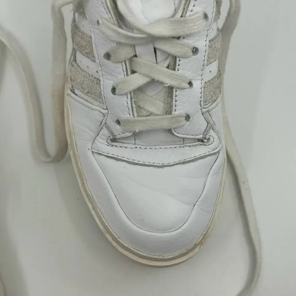 Adidas low Forum Bonega in White Orbit Grey gold 2022 - womens  size 7